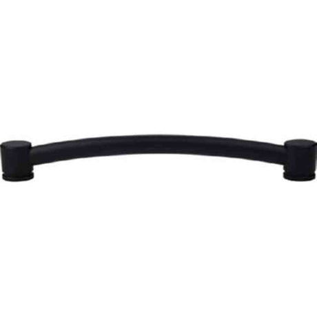 Top Knobs TK67BLK flat black cabinet pull / appliance pull