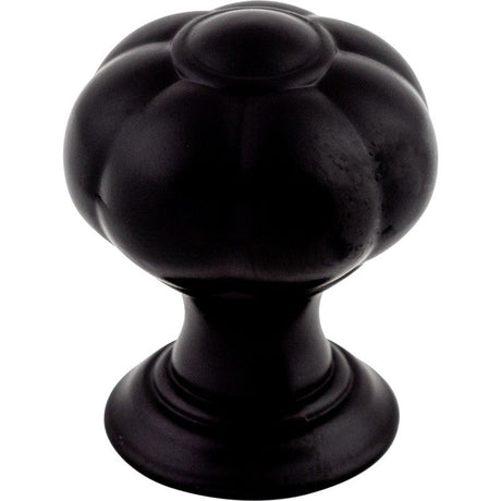 Top Knobs TK690BLK flat black cabinet knob