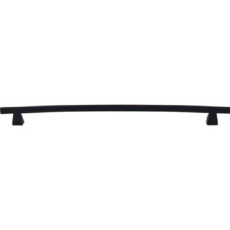 Top Knobs TK6BLK flat black arched cabinet pull