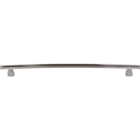 Top Knobs TK6BSN brushed satin nickel arched cabinet pull