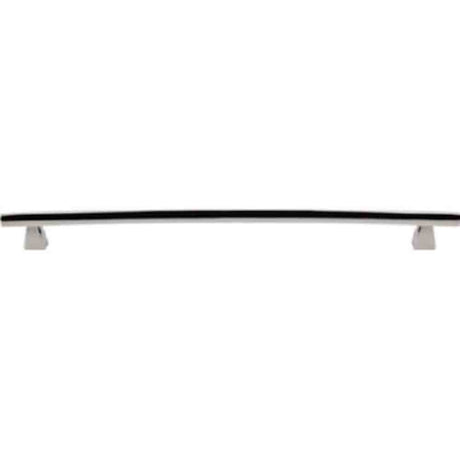 Top Knobs TK6PN polished nickel arched cabinet pull