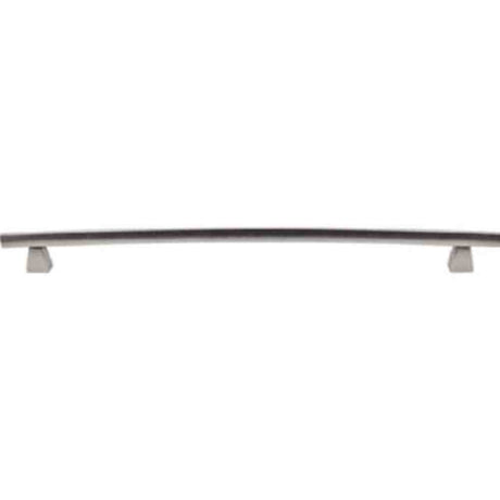 Top Knobs TK6PTA pewter antique arched cabinet pull