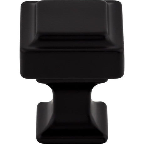 Top Knobs TK700BLK flat black cabinet knob