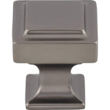 Top Knobs TK701AG ash gray square cabinet knob
