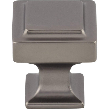 Top Knobs TK701AG ash gray square cabinet knob