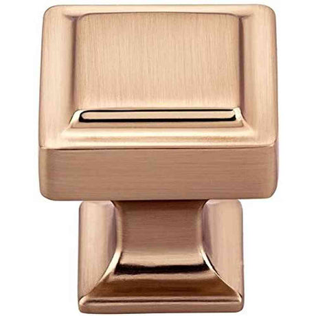 Top Knobs TK701HB honey bronze square cabinet knob