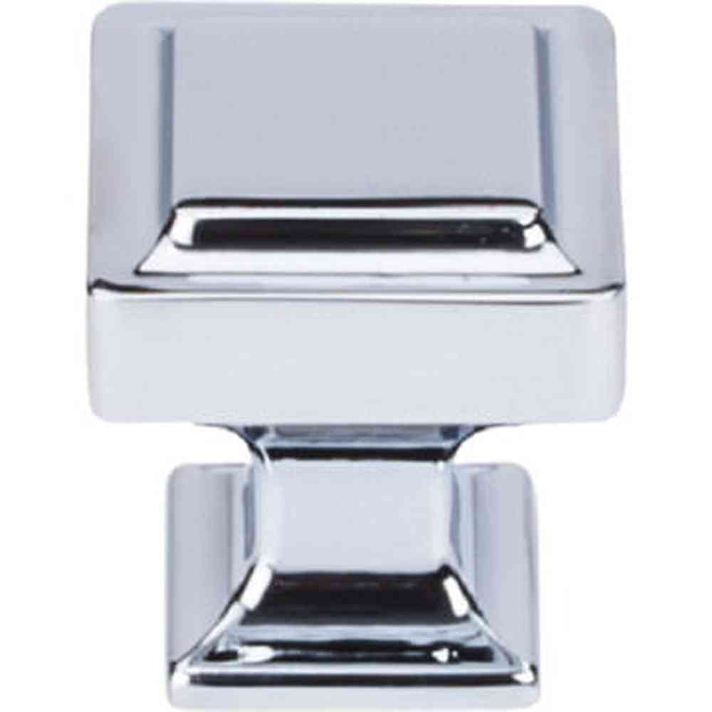 Top Knobs TK701PC polished chrome square cabinet knob