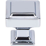 Top Knobs TK701PC polished chrome square cabinet knob