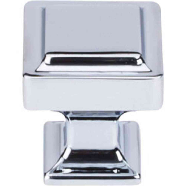 Top Knobs TK701PC polished chrome square cabinet knob