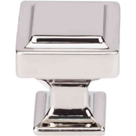Top Knobs TK701PN polished nickel square cabinet knob