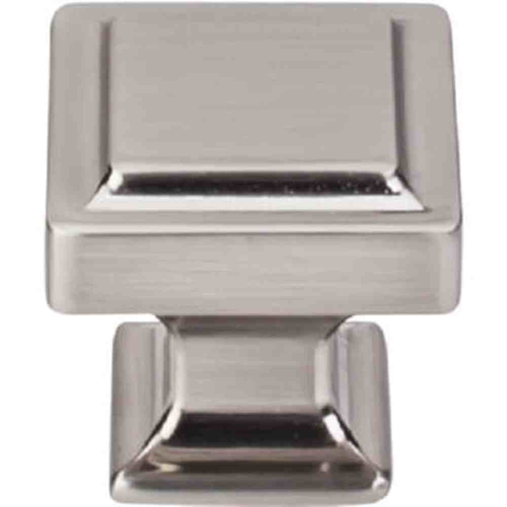 Top Knobs TK702BSN brushed satin nickel square cabinet knob