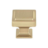 Top Knobs TK702HB honey bronze square cabinet knob