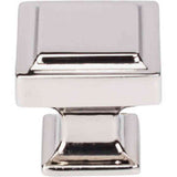 Top Knobs TK702PN polished nickel square cabinet knob
