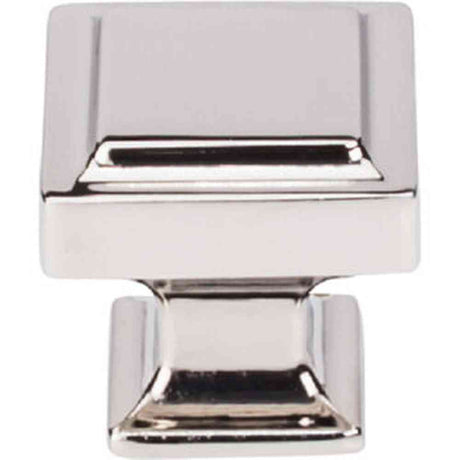 Top Knobs TK702PN polished nickel square cabinet knob