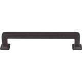Top Knobs TK704BLK flat black cabinet pull