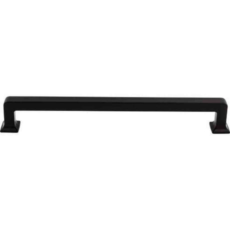 Top Knobs TK709BLK flat black cabinet pull / appliance pull