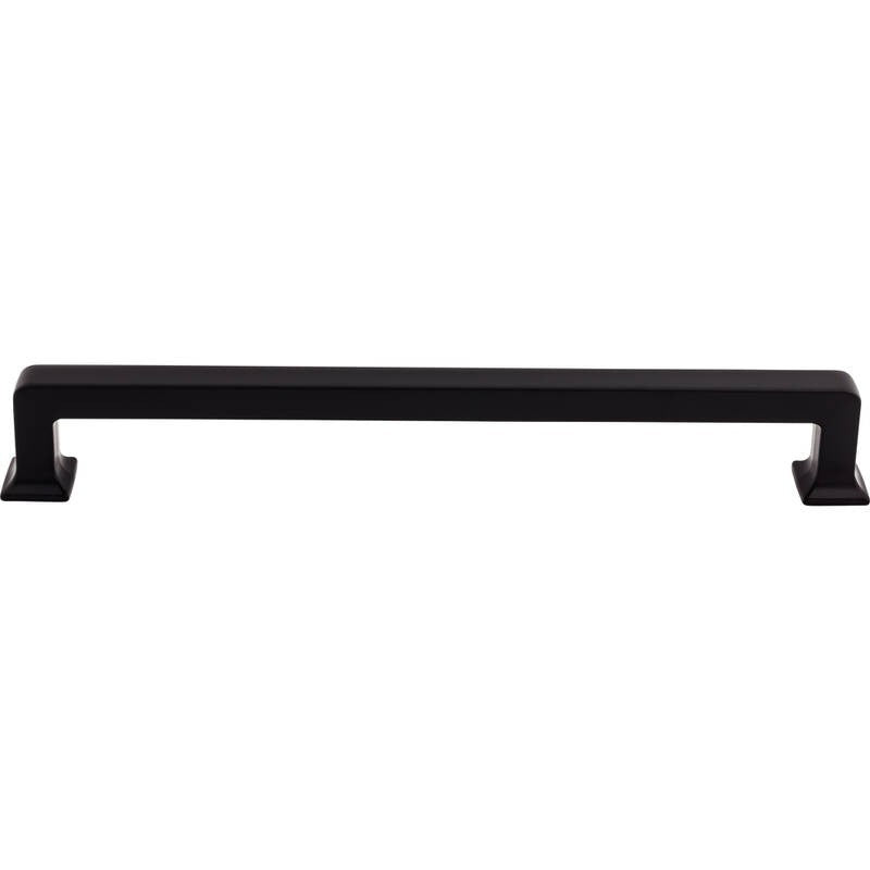 Top Knobs TK710BLK flat black cabinet pull / appliance pull