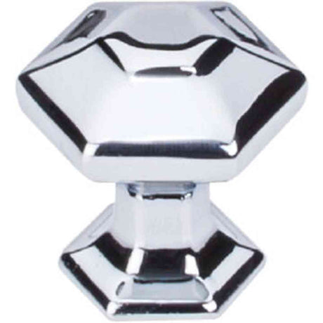 Top Knobs TK711PC polished chrome square cabinet knob