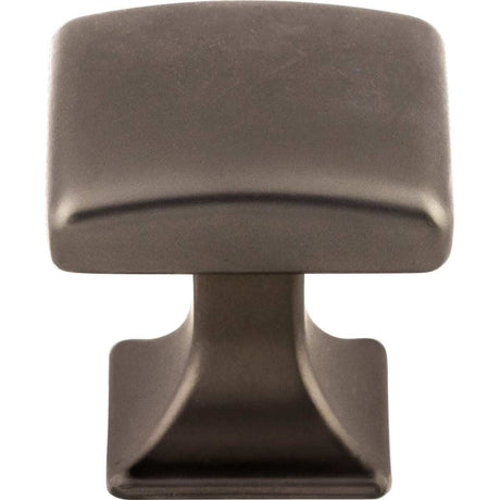 Top Knobs TK721AG ash gray square cabinet knob