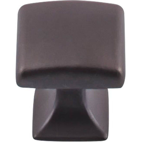 Top Knobs TK721BLK flat black square cabinet knob