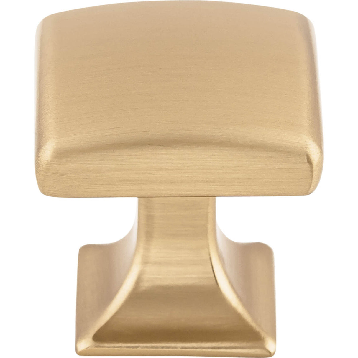 Top Knobs TK721HB honey bronze square cabinet knob