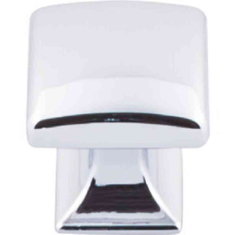 Top Knobs TK721PC polished chrome square cabinet knob