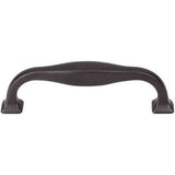 Top Knobs TK722BLK flat black cabinet pull