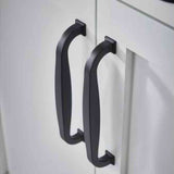 Top Knobs TK723BLK flat black cabinet pull