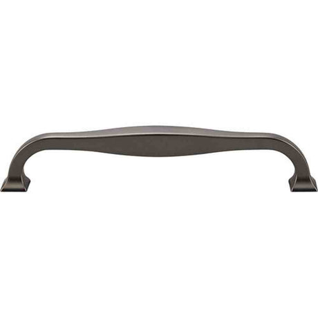 Top Knobs TK724BLK flat black cabinet pull