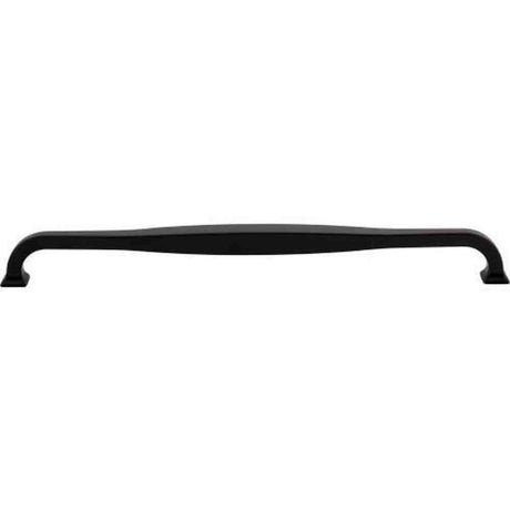 Top Knobs TK727BLK flat black cabinet pull / appliance pull