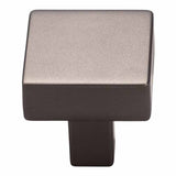 Top Knobs TK740AG ash gray square cabinet knob