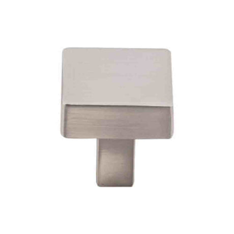 Top Knobs TK740BSN brushed satin nickel square cabinet knob
