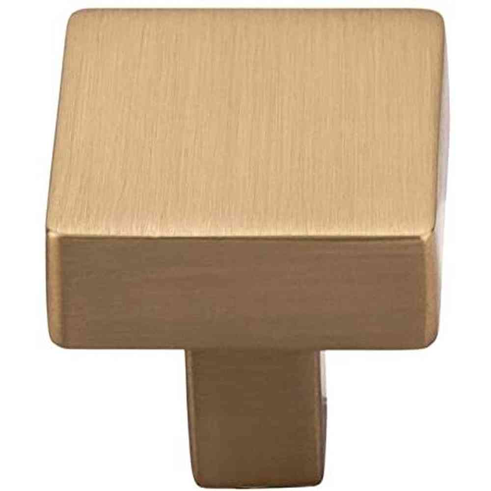 Top Knobs TK740HB honey bronze square cabinet knob