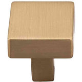 Top Knobs TK740HB honey bronze square cabinet knob