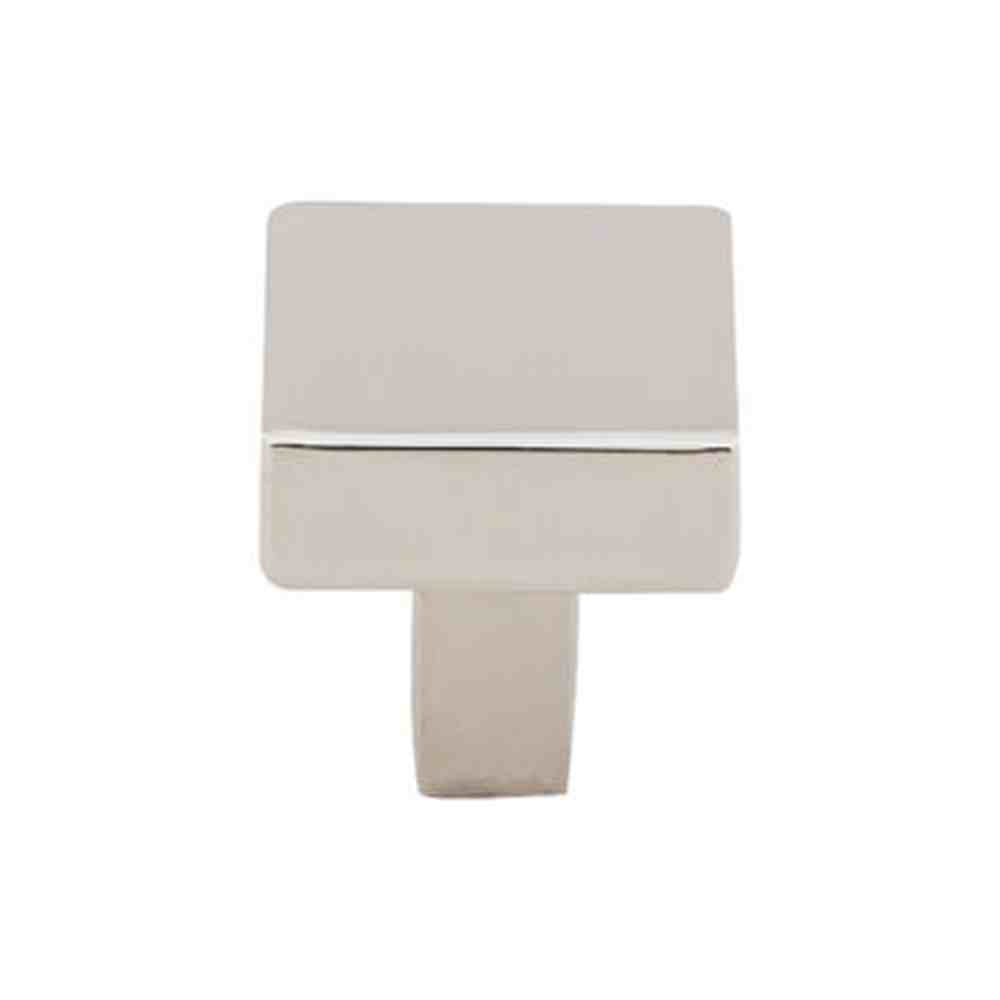 Top Knobs TK740PN polished nickel square cabinet knob