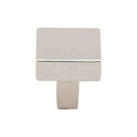 Top Knobs TK740PN polished nickel square cabinet knob