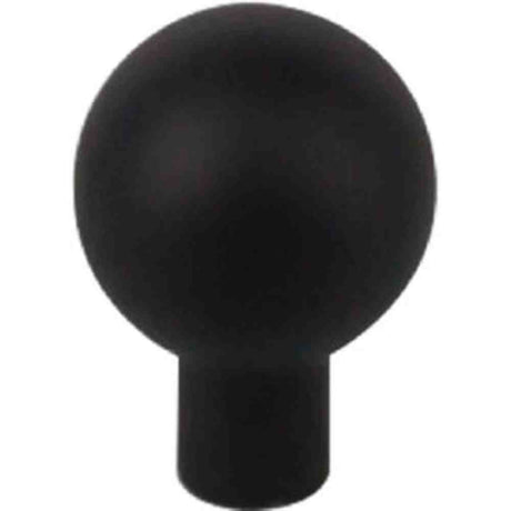 Top Knobs TK760BLK flat black cabinet knob