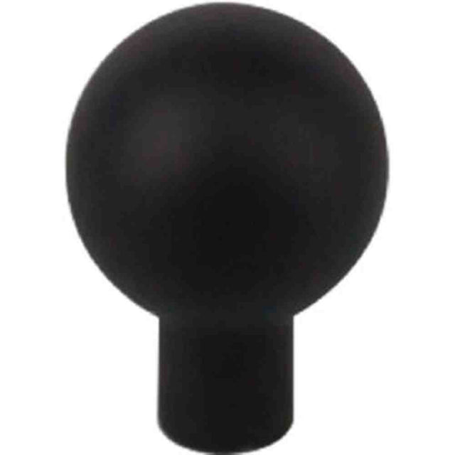 Top Knobs TK760BLK flat black cabinet knob