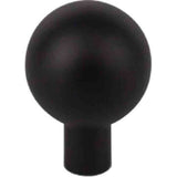 Top Knobs TK761BLK flat black cabinet knob