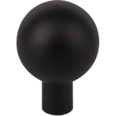 Top Knobs TK761BLK flat black cabinet knob