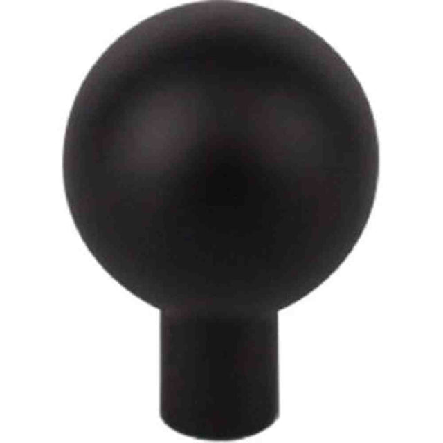 Top Knobs TK761BLK flat black cabinet knob
