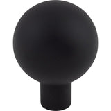 Top Knobs TK762BLK flat black cabinet knob