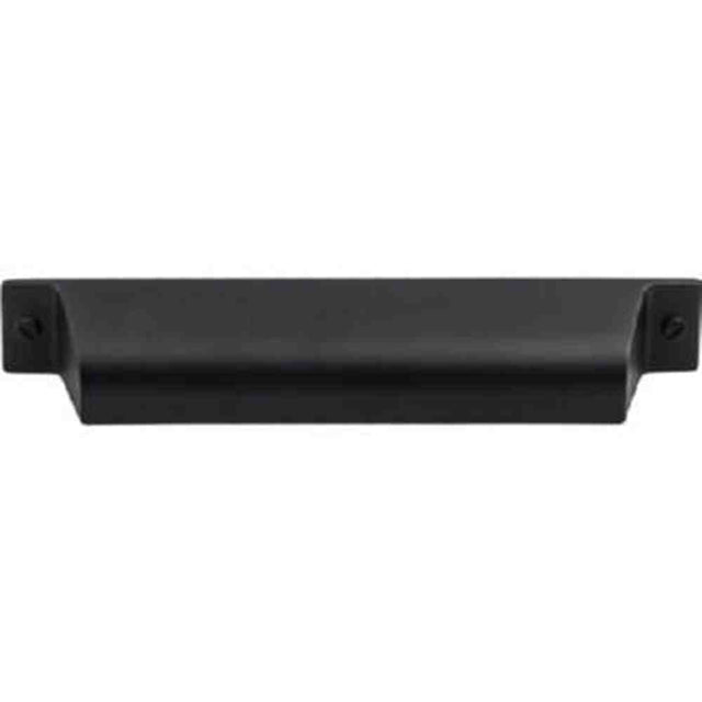 Top Knobs TK774BLK flat black cup pulls