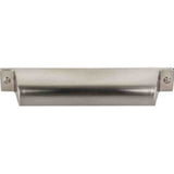 Top Knobs TK774BSN brushed satin nickel cup pulls