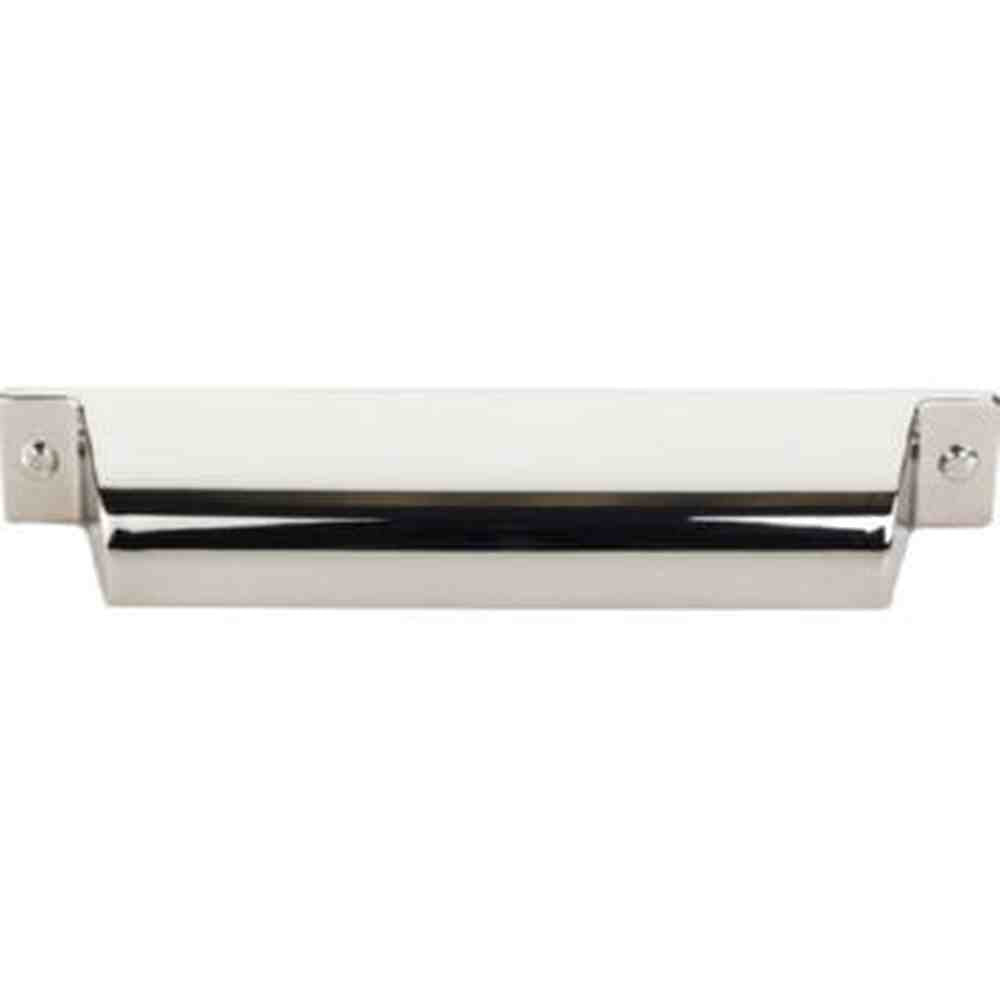 Top Knobs TK774PN polished nickel cup pulls