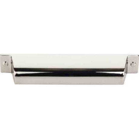 Top Knobs TK774PN polished nickel cup pulls
