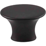 Top Knobs TK780BLK flat black cabinet knob