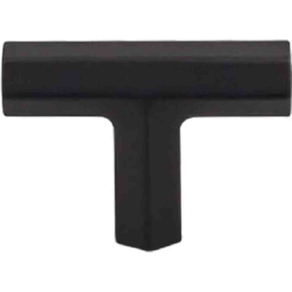 Top Knobs TK790BLK flat black cabinet knob