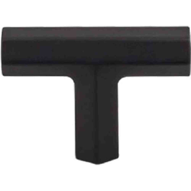 Top Knobs TK790BLK flat black cabinet knob