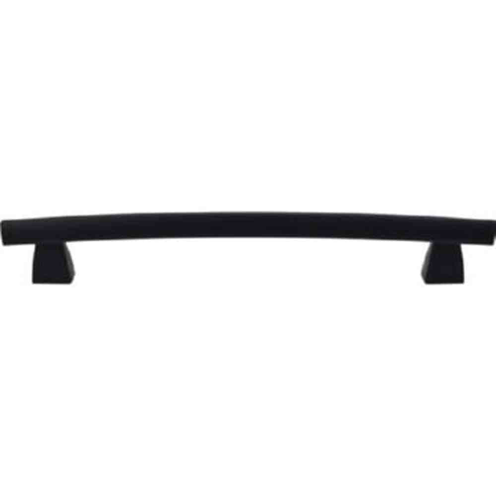 Top Knobs TK7BLK flat black cabinet pull / appliance pull